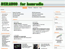 Tablet Screenshot of dxnewradio.com